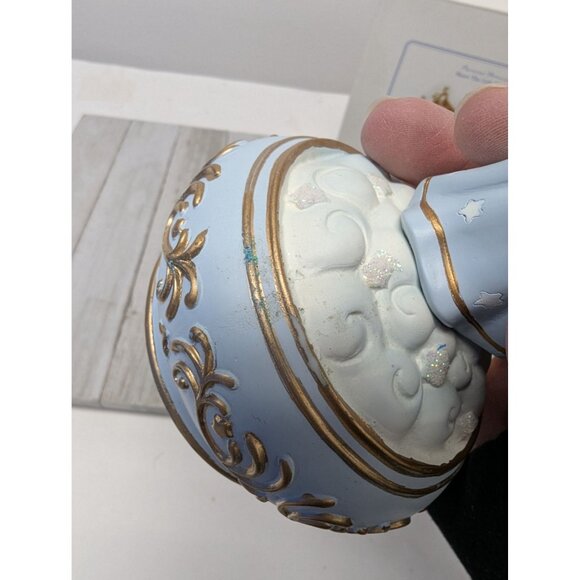 Precious Moments Trumpeting Angel Musical Figurine Hark The Herald Angels Sing - Picture 3 of 6